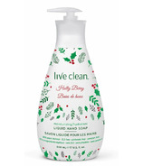 Live Clean Moisturizing Liquid Hand Soap Holly Berry