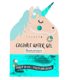 Inuwet Unicorn Bio Cellulose Face Mask Turquoise Detox