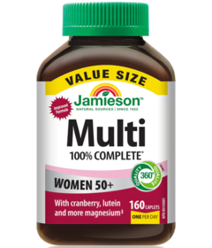 Jamieson 100% Complete Multivitamin for Women 50+ Value Size