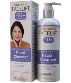 Herbal Glo Facelift 40+ Facial Cleanser