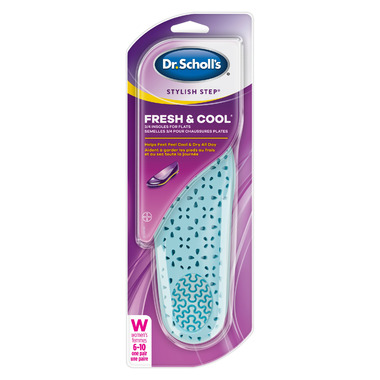 Dr. Scholl\'s Stylish Step Fresh & Cool 3/4 Insoles for Flats Dr. Scholl\'s Stylish Step Fresh & Cool 3/4 Insoles for Flats