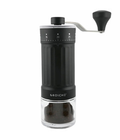 GROSCHE Tokio Manual Adjustable Coffee Grinder Black