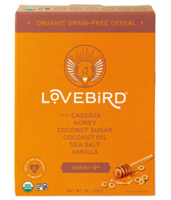 image of Lovebird Organic Grain-Free Cereal Honey with sku:315682