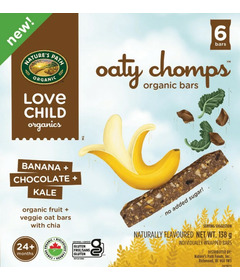 Love Child Organics Banana Chocolate & Kale Oaty Chomps