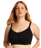 Boody Full Bust Wireless Bra Black