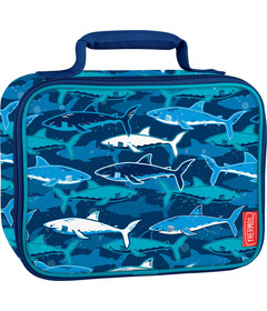 Thermos Soft Lunch Box with FLEX-A-GUARD Liner Blue Sharks