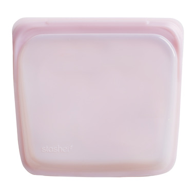 Stasher Reusable Storage Bag Rose Stasher Reusable Storage Bag Rose