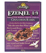 Food For Life Ezekiel 4:9 Sprouted Crunchy Cereal Cinnamon Raisin