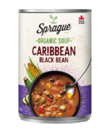 Soupe aux haricots noirs des Caraïbes de Sprague Organic