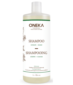 Oneka Shampoo Large Cedar & Sage