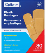 Option + Bandages en plastique assortis