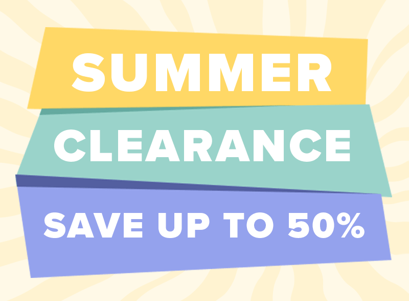 Save up to 50% On Summer Clearance