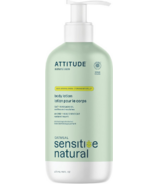 Lotion corporelle ATTITUDE pour peaux importantes à l'avoine et à l'huile d'avocat