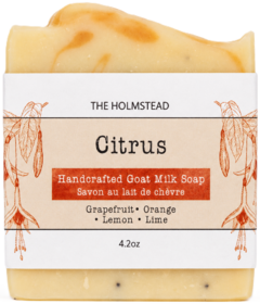 The Holmstead Bar Soap Citrus