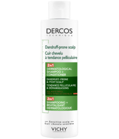 image of Vichy Dercos Dandruff-Prone 2-in-1 Shampoo + Conditioner with sku:333372