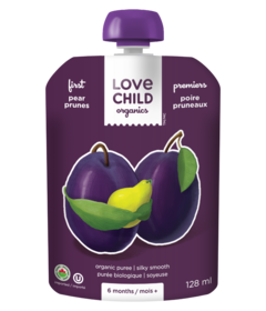 Love Child Organics Simple Firsts Poire Pruneaux