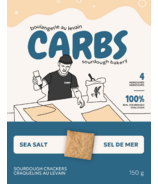 Carbs Sourdough Bakery Cracker Sea Salt 