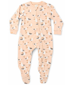 Badaboom Sleeper 2 Ways Zipper C.Tender Peach Birds