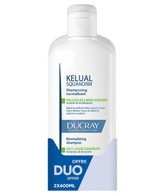 Ducray Kelual Squanorm Normalizing Shampoo Oily Loose Dandruff Duo