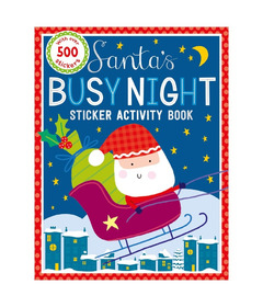 Make Believe Ideas Santa's Busy Night Sticker Activity Book