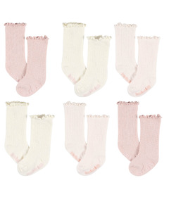 Just Born Socks Pack Pink