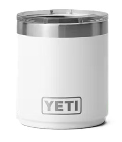 YETI Rambler Lowball 2.0 with MagSlider Lid White