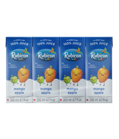 Rubicon Kids 100% Juice Mango Apple