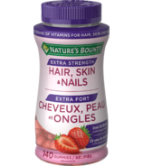 Nature's Bounty Extra Strength Cheveux, peau & ongles Value Size