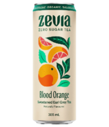Zevia Organic Sweetened Earl Grey Tea Blood Orange