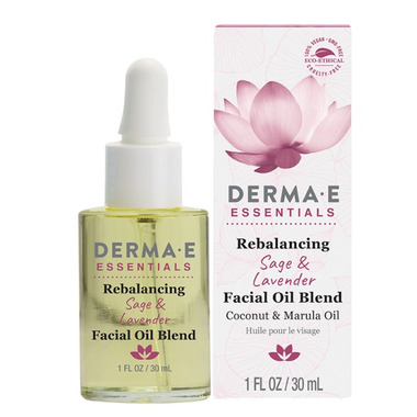 Derma E Essentials Rebalancing Sage and Lavender Face Oil Derma E Essentials Rebalancing Sage and Lavender Face Oil