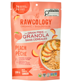 Rawcology Grain Free Granola Peach