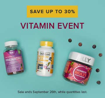 Save up to 30% on The Vitamin Event