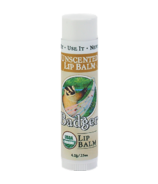 Badger Unscented Lip Balm