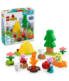 LEGO DUPLO Peppa Pig Camping Trip Building Toy