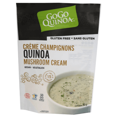 GoGo Quinoa Quinoa Mushroom Cream Soup GoGo Quinoa Quinoa Mushroom Cream Soup