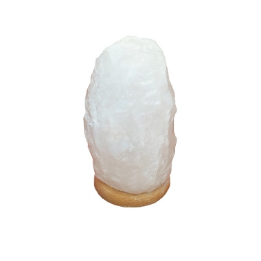 Lumiere de Sel White Himalayan Salt Crystal Natural Lamp Lumiere de Sel White Himalayan Salt Crystal Natural Lamp