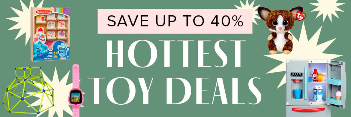 Save up to 40% Hottest Toy Deals