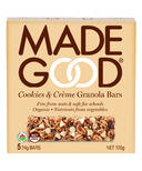 MadeGood Cookies & Creme Granola Bars