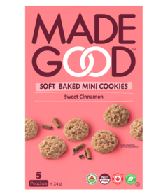 MadeGood Soft Baked Mini Cookies Sweet Cinnamon 