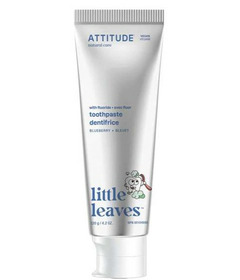ATTITUDE Super Leaves Kids Toothpaste with Fluoride Blueberry