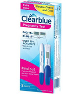 Clearblue Digital Plus Pregnancy Test Combo Pack