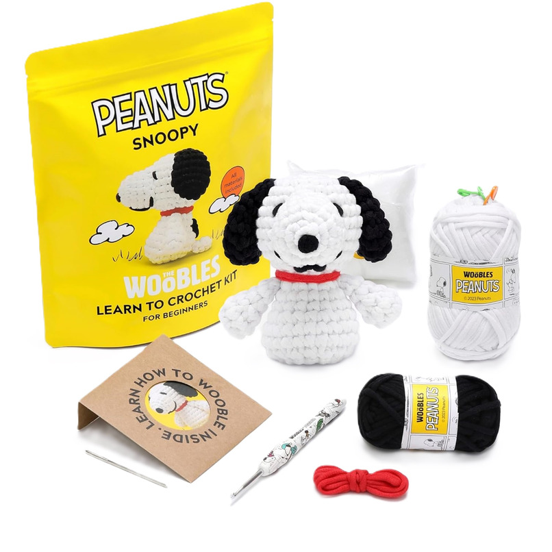 Buy The Woobles Peanuts Snoopy Crochet Kit at Well.ca | Free