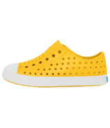 Native Shoes Kids Jefferson Crayon Yellow & Shell White