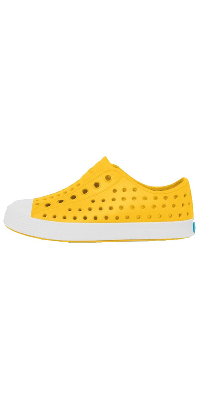 Buy Native Shoes Kids Jefferson Crayon Yellow & Shell White at  |  Free Shipping $49+ in Canada