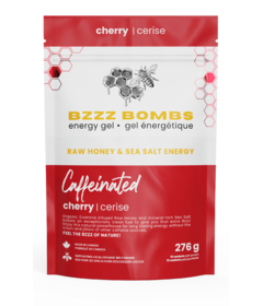 Bzzz Bombs Energy Gel Caffeinated Cherry