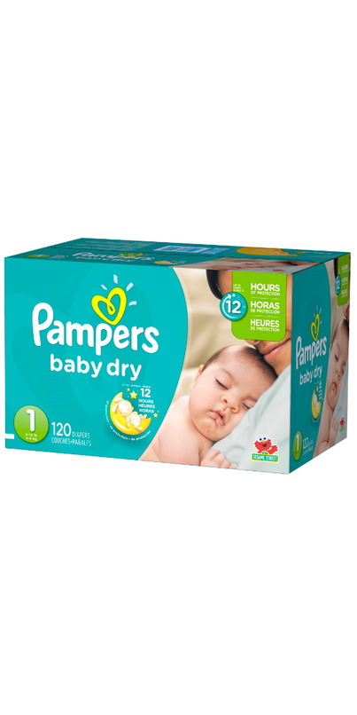 pampers baby dry box