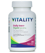 Vitality Daily Fer + Spiruline Biologique