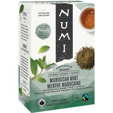 Buy Numi Organic Moroccan Mint Tea At Well.ca | Free Shipping $35+ In ...