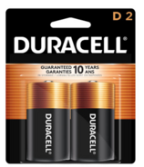 Piles Duracell Coppertop D
