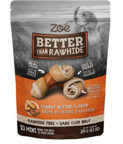 Zoe Better Than Rawhide Bones Peanut Butter